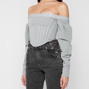 *SOLD* Maniere De Voir - Corset Top